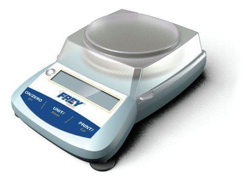 Frey Scientific Electronic Balance, 900g Capacity, 0.1g Readability