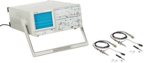 GW Instek GOS-620 Analog Oscilloscope with 2 channel, 20MHz Bandwidth