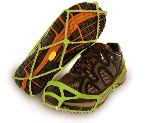 CLOSEOUT Yaktrax Walker - Large Glow Green (Men: 11.5 - 13.5, Women: 13 - 15)