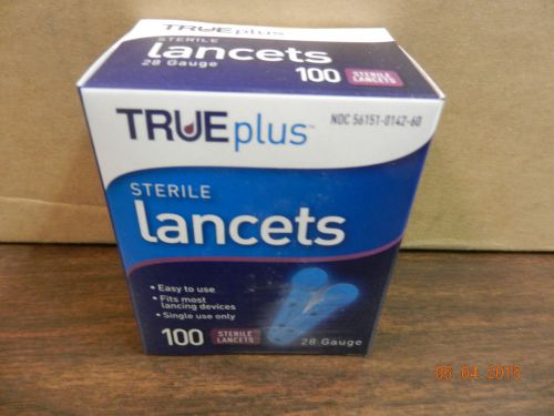 NiproTruePlus #743500 Lancet 28g New Sterile -100 pcs