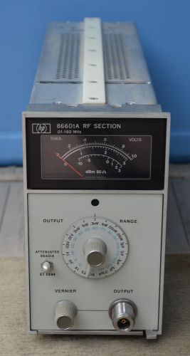HP Model 86601A Plug-In RF Section for 8660 Synthesized Signal Generator