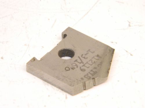 USED WAUKESHA SERIES &#034;A&#034; HSS 1 3/16 SPADE BLADE DRILL INSERT    1.188&#034;