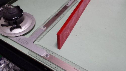 3/8&#034; x 3&#034; x 48&#034;  urethane / polyurethane 95 a red sheet p/n 11374 for sale