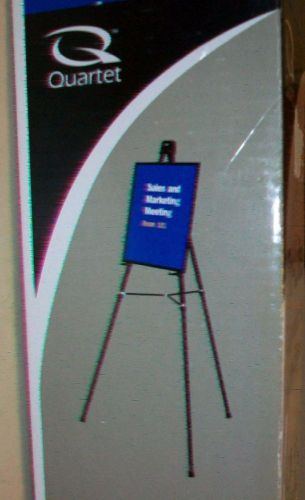 Quartet Tri-Lite Presentation &amp; Display Easel  Model 48ETL  Black