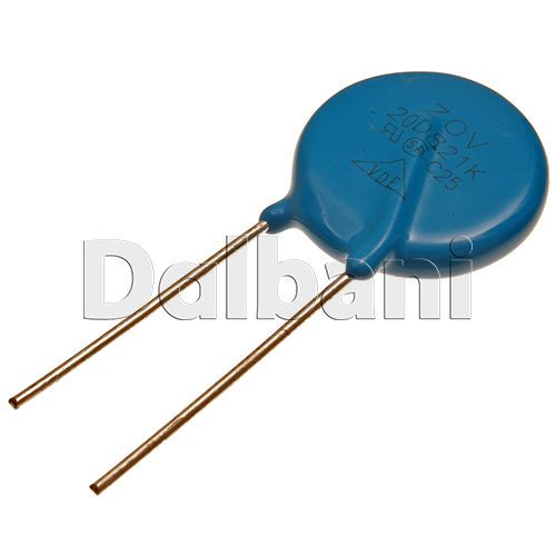 20D821K Metal Oxide Varistor VT Dependent Resistor 820V 510VAC 670VDC 20mm 30pcs