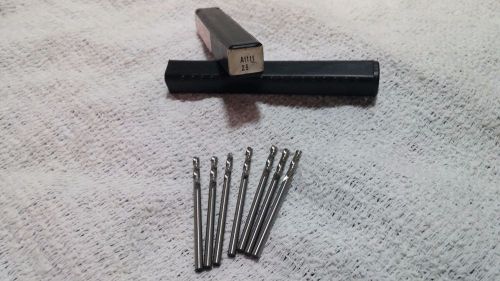 7 Piece Lot Of Titex A1111 2Flute Dia 2.5mm. HSS Screw Machine Drills,TD M3x.5p