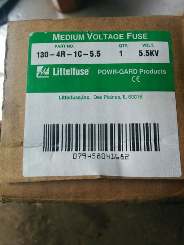 130-4R-1C-5.5 LITTELFUSE   5.5 KV  MEDIUM VOLTAGE FUSE