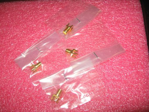 QTY: 5 UNITS P/N SMA8400-0000 Connector JYE-BAO Gold 4 Pins