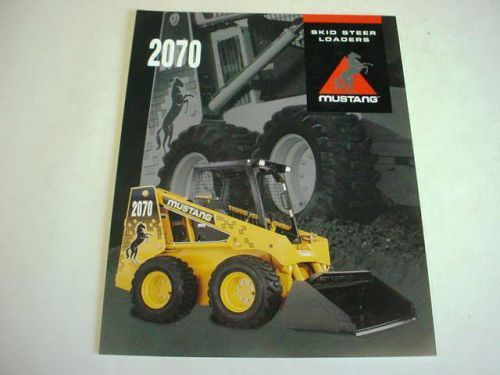 Mustang 2070 Skid Steer Loaders Brochure