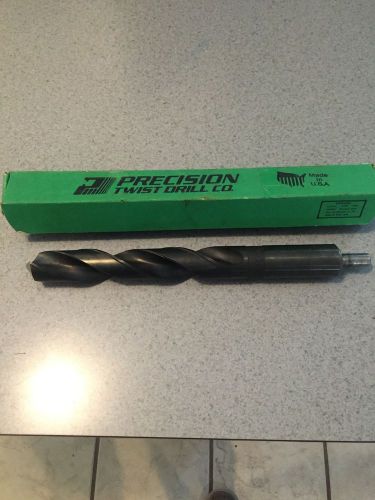 PRECISION TWIST DRILL 1-7/32&#034; TAPER LENGTH..HIGH SPEED STEEL..#51114