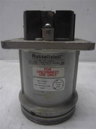 Russellstoll J-Line Connector JCS-1534LK 600VAC 150A 400Hz