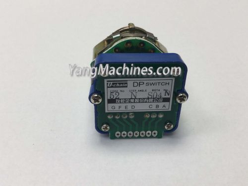 U-CHAIN ROTARY SWITCH DP52-N-S04N 7 POSITIONS - YANG MACHINES