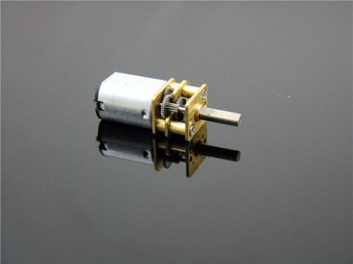 DC3-12V 5-Model 25-600RPM Mini Electric Reduction Metal DC Gear Motor Car Robot