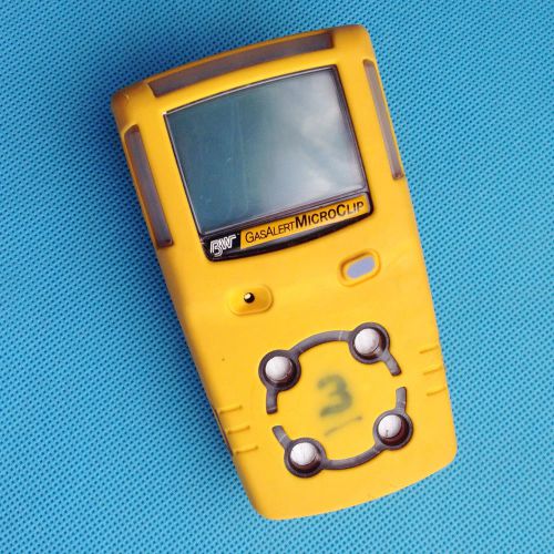 BW Technologies Gas Alert MicroClip  Gas Detector USED three sensors No working