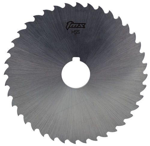 3/16&#034; Thick x 5&#034; Diameter x 1&#034; Arbor Hole 40 Teeth HSS Plain Slitting Saw