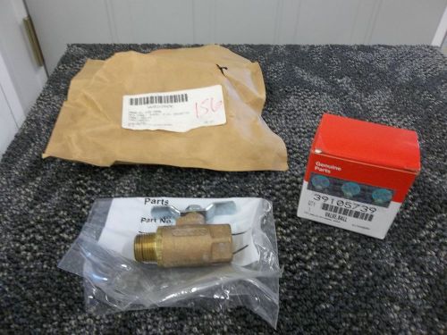 Ir ingersoll rand brass ball valve plumbing air gas water 39105739 3/4&#034; .75&#034; new for sale