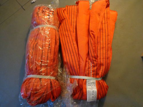 lot of 2 ROUD EN 1492-2 ROUND TEXTILE SLINGS 6M 5TON