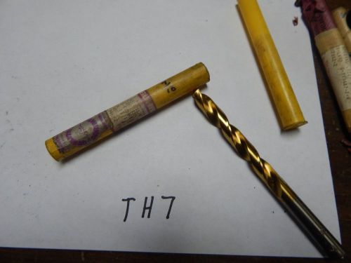 GUHRING   7/16&#034;  Jobber Length Twist Drill Bit  TIN Coat