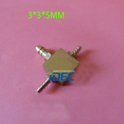 Dental Valve Tee for dental chair ACCESSORY 3*3*5MM