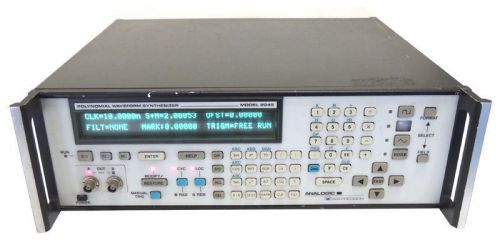 Data precision analogic 2045 polynomial waveform synthesizer 800 mhz / warranty for sale