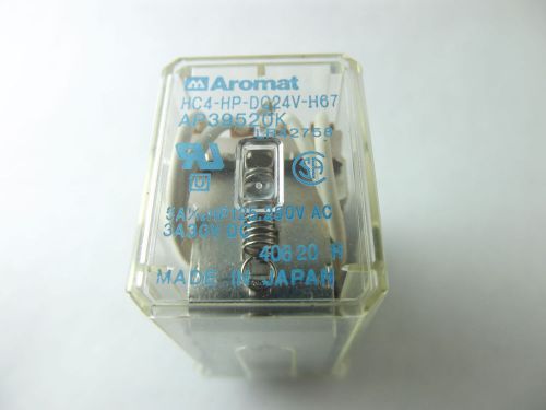 (CS-527) HC4-HP-DC24V-H67 AROMAT RELAY