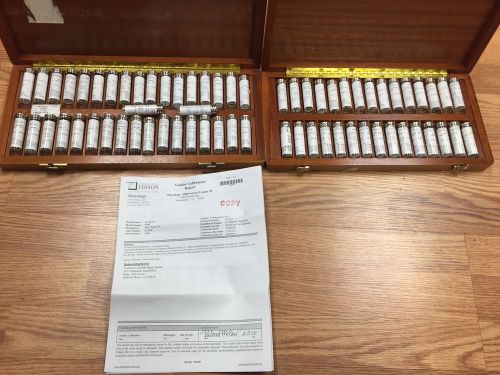 Van Keuren Master Thread Wire Set COMPLTE SAE And Metric with Calibration Report