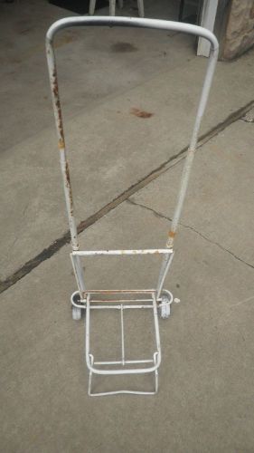 Vintage Small Size Folding Market Cart Metal