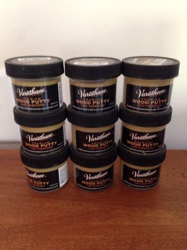 Varathane 3.75 Oz Fruitwood Wood Putty 223179 Lot Of 9