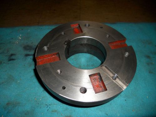 8&#034; diameter drive plate with L-1 mounting, from 15&#034; LeBlond Tool Room Lathe