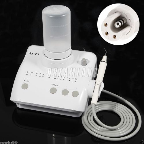 Dental Ultrasonic Piezo Scaler EMS Woodpecer w/ Handpiece Tips Water Bottles