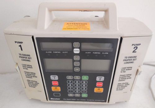 Baxter Flo-Gard 6301 Dual Volumetric Infusion Pump