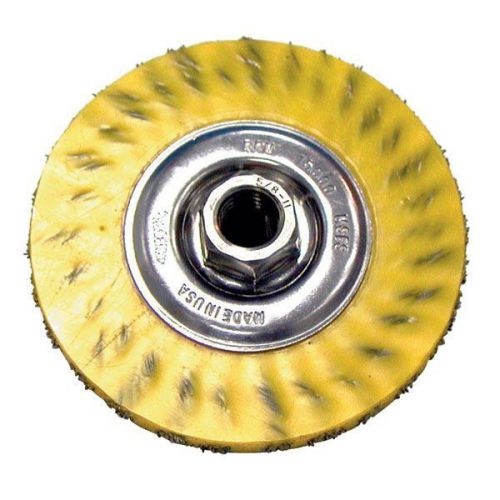 OSBORN Encapsulated Wire Wheel - Diameter: 4&#034;