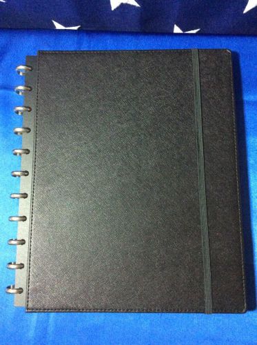 Martha Stewart Home Office with Avery Discbound Notebook,Black,Textured,Planner