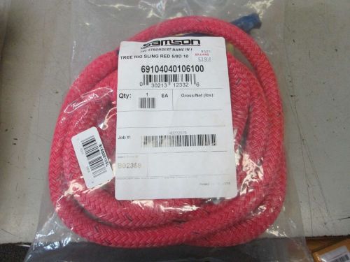 SAMSON RED TREE RIGGING SLING 5/8&#034; DIA 10&#039; B1SB5810SL