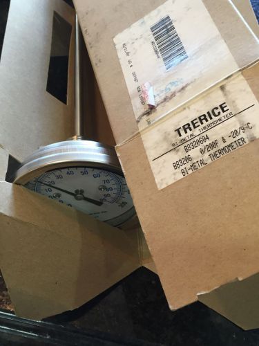 NIB-  Trerice B832060 Bi-Metal Thermometer