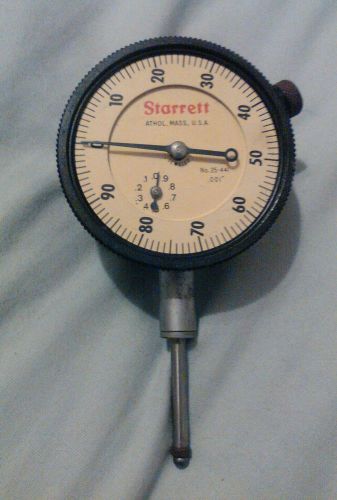 Vinyage Starrett 25 441 Dial indicator