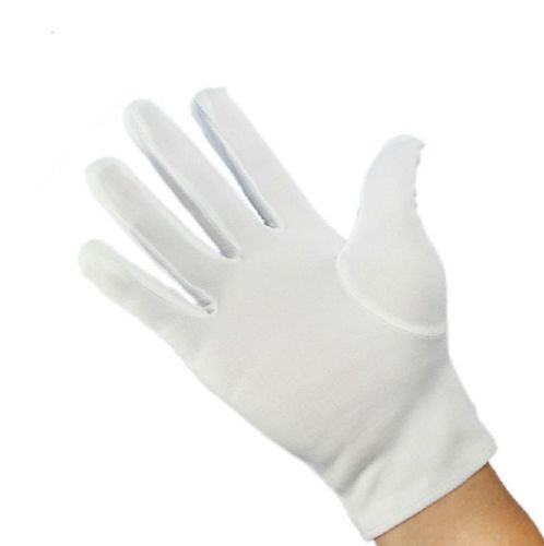 Cheap 1pair practical medium thick household sanitary gloves white cotton for sale