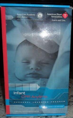 American Heart Association Infant CPR Anytime ~ Learning Manikin Kit ~ NEW!