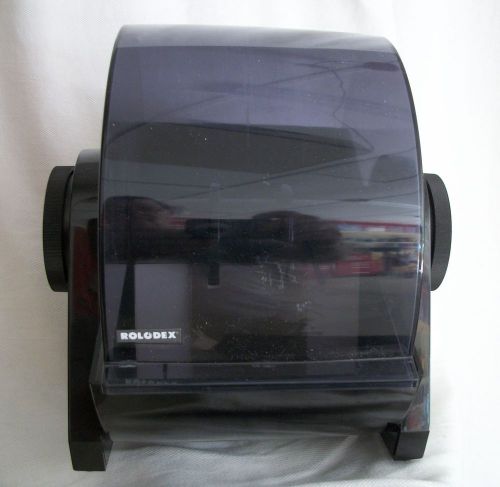 BLACK COVERED ROLODEX MODEL DRF 35C