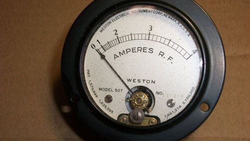 WESTON 4 AMP GAUGE..MODEL 507 NOS