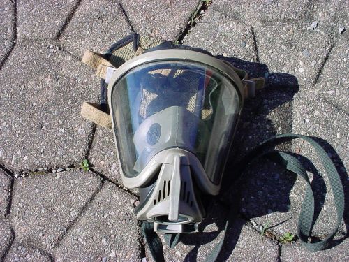 MSA ULTRA ELITE FIRE DEPT FIREMAN FIREFIGHTER SCBA AIR PACK FACE MASK S 061016