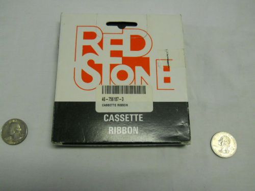 Red Stone Nakajima AX220 Typewriter Cassette Ribbon  46-756187-3 * Fast Shipping