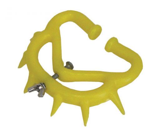 Plastic weaner anti sucking calf cow milking stops sucking durable large yellow for sale