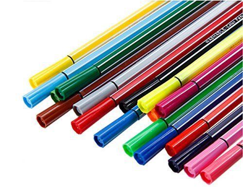 Zerlar Paper Mate Flair Porous Point Felt Tip Pen Medium Tip 60-Pack Fashion ...