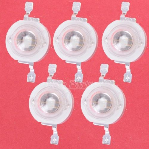 5pcs 3W Blue Power LED 45-50LM SMD 460-470nm