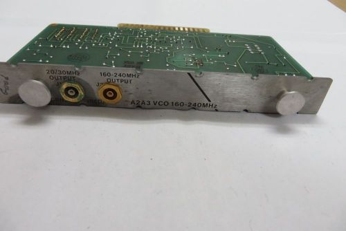 HP 08672-60143  A2A3  160-240 MHz VCO   8672A  8673C 8673D  signal generator