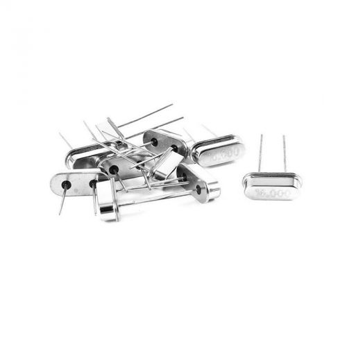 10Pcs16MHz 16MHZ HC-49S Inline Feet Passive Crystal Oscillator 20pF ZYT