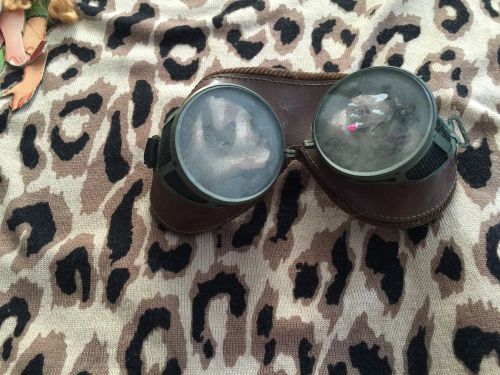 Antique Googles Aviation Or Safety