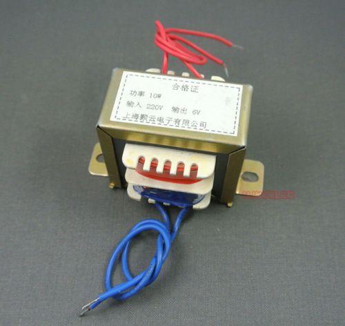 10w transformer 10 watt 220v in 6vac out for sale