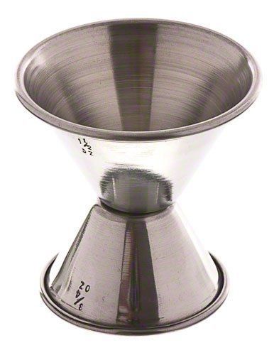 Update International (JI-3) 3/4 x 1-1/2 oz Stainless Steel Jigger